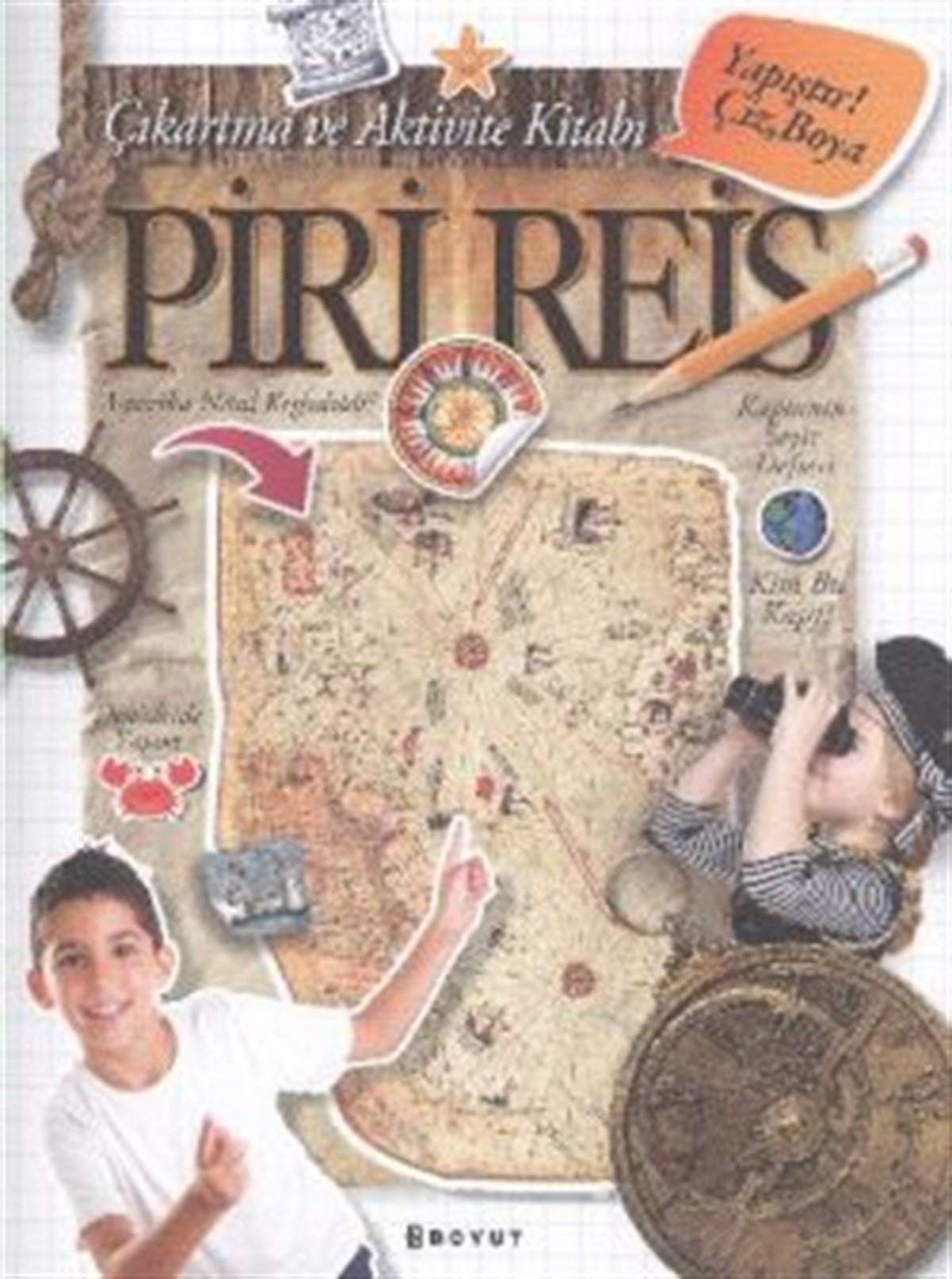 Piri Reis Çıkartma ve Aktivite Kitabı