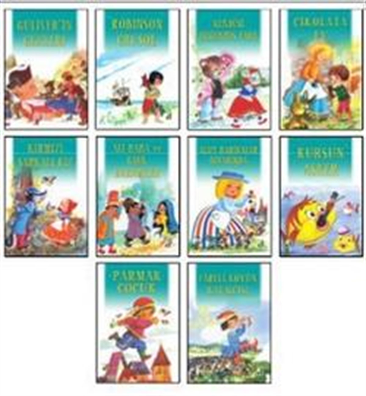 Pırlanta Masallar Dizisi (10 Kitap Takım)