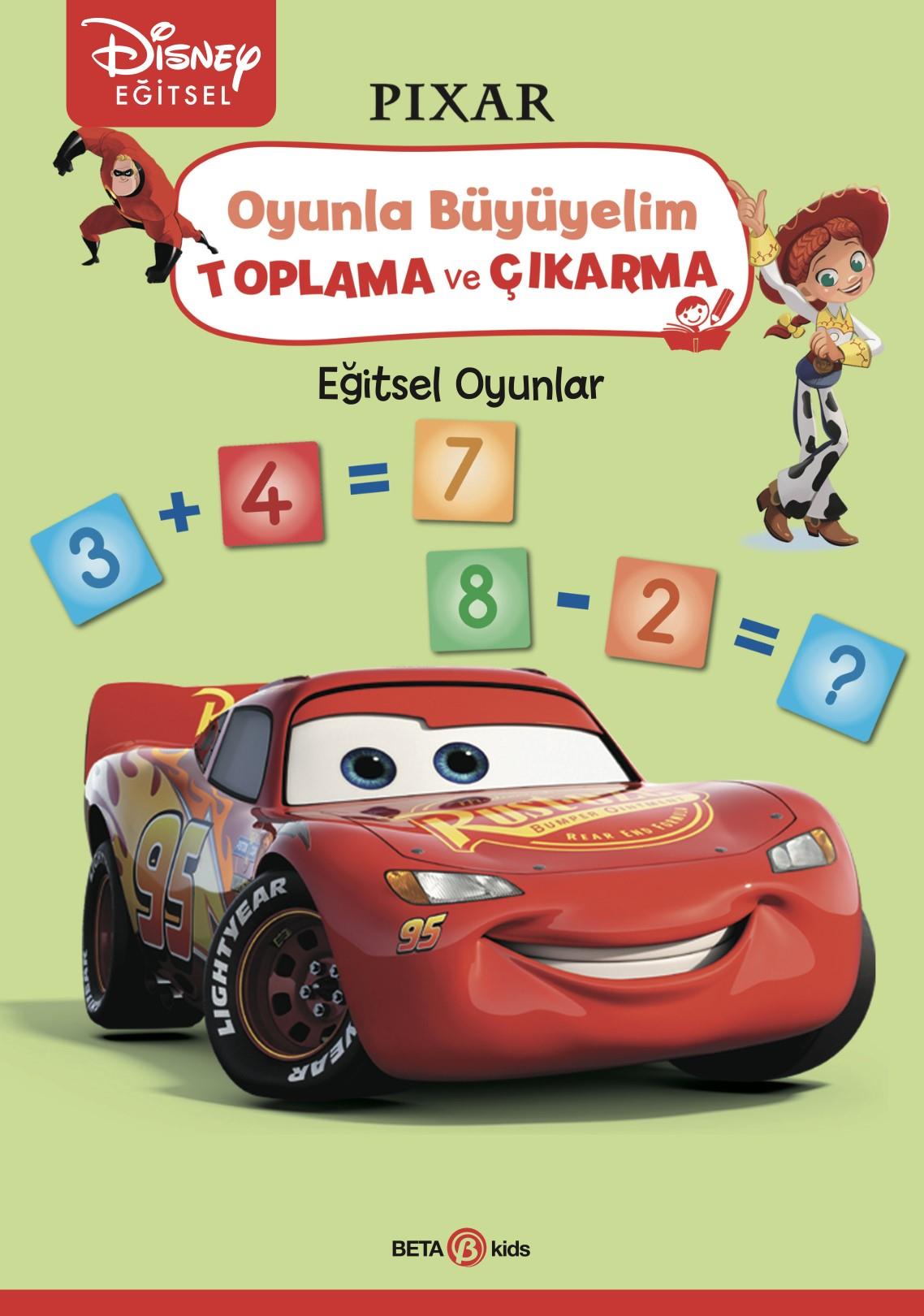 Pixar - Disney Eğitsel Oyunla Büyüyelim Toplama ve Çıkarma