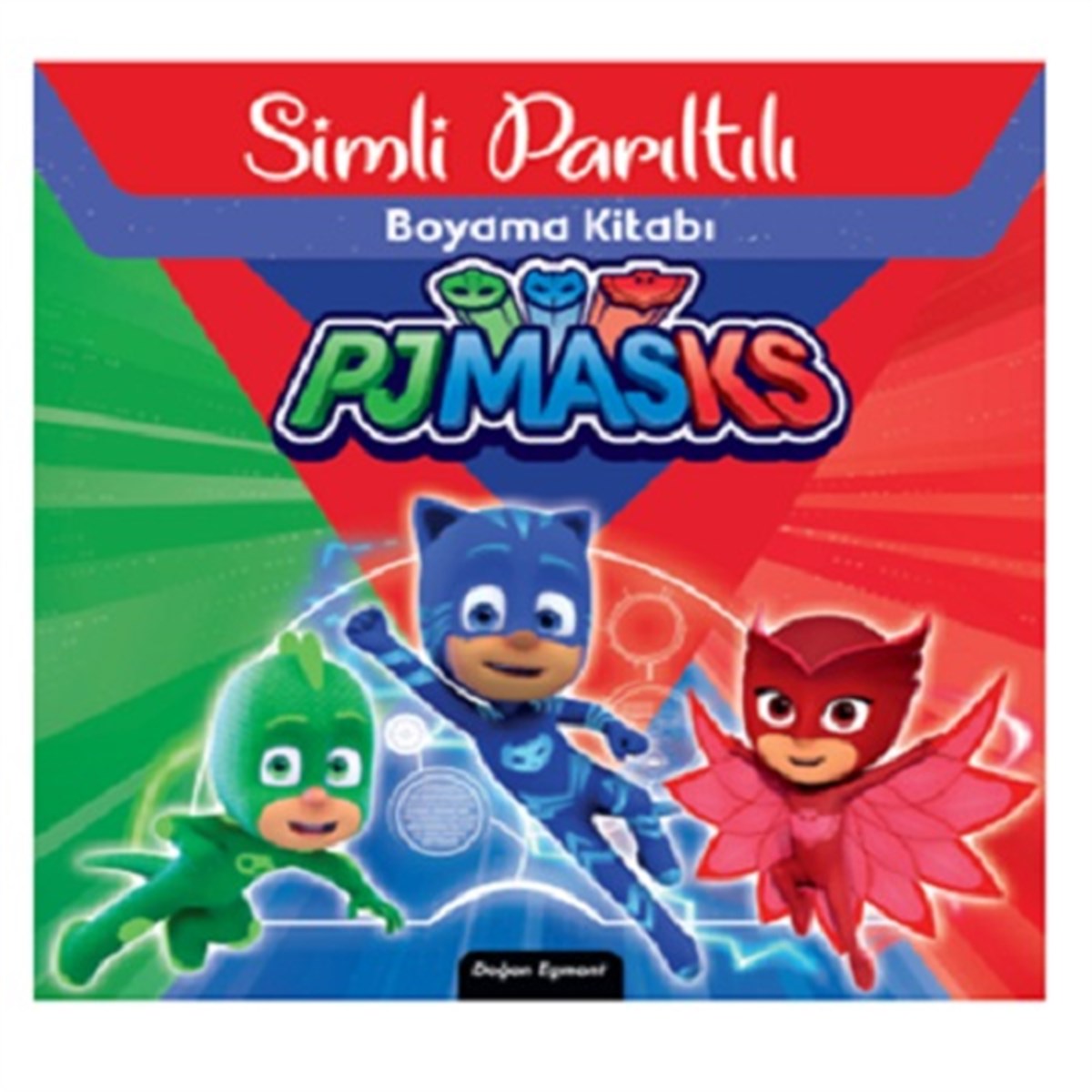 Pjmasks Sihirli Parıltılı Boyama Kitabı