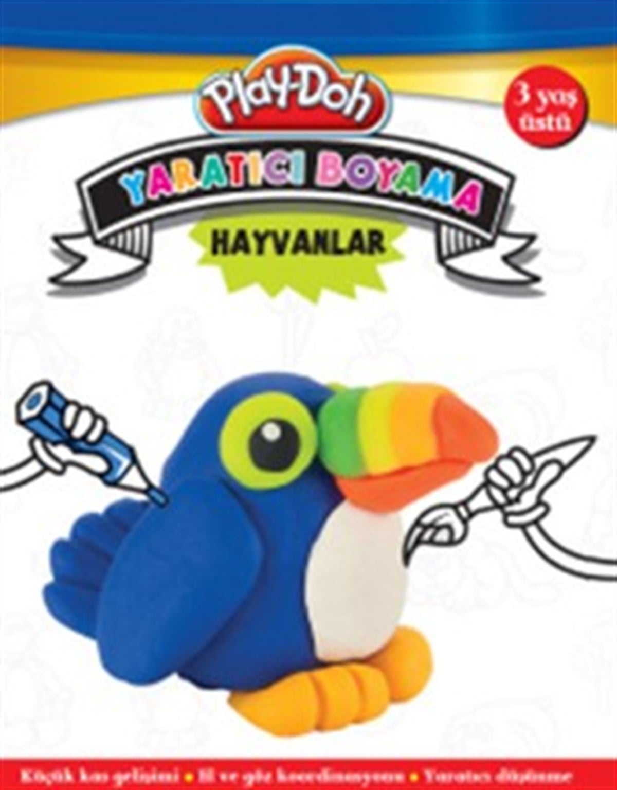 Play-Doh Yaratıcı Boyama - Hayvanlar
