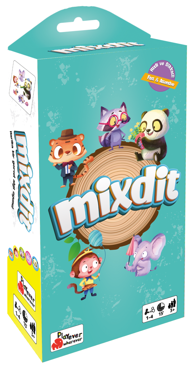 Playever Mixdit - Görsel Algı Oyunu