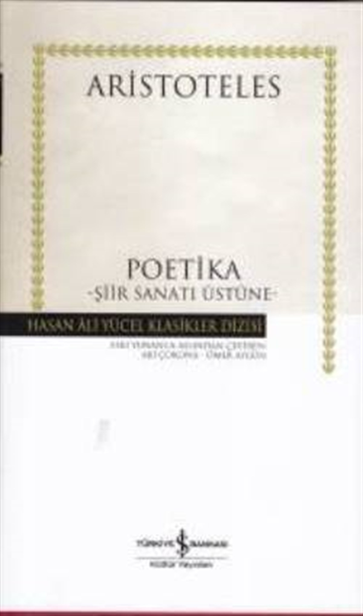 Poetika (Ciltli)