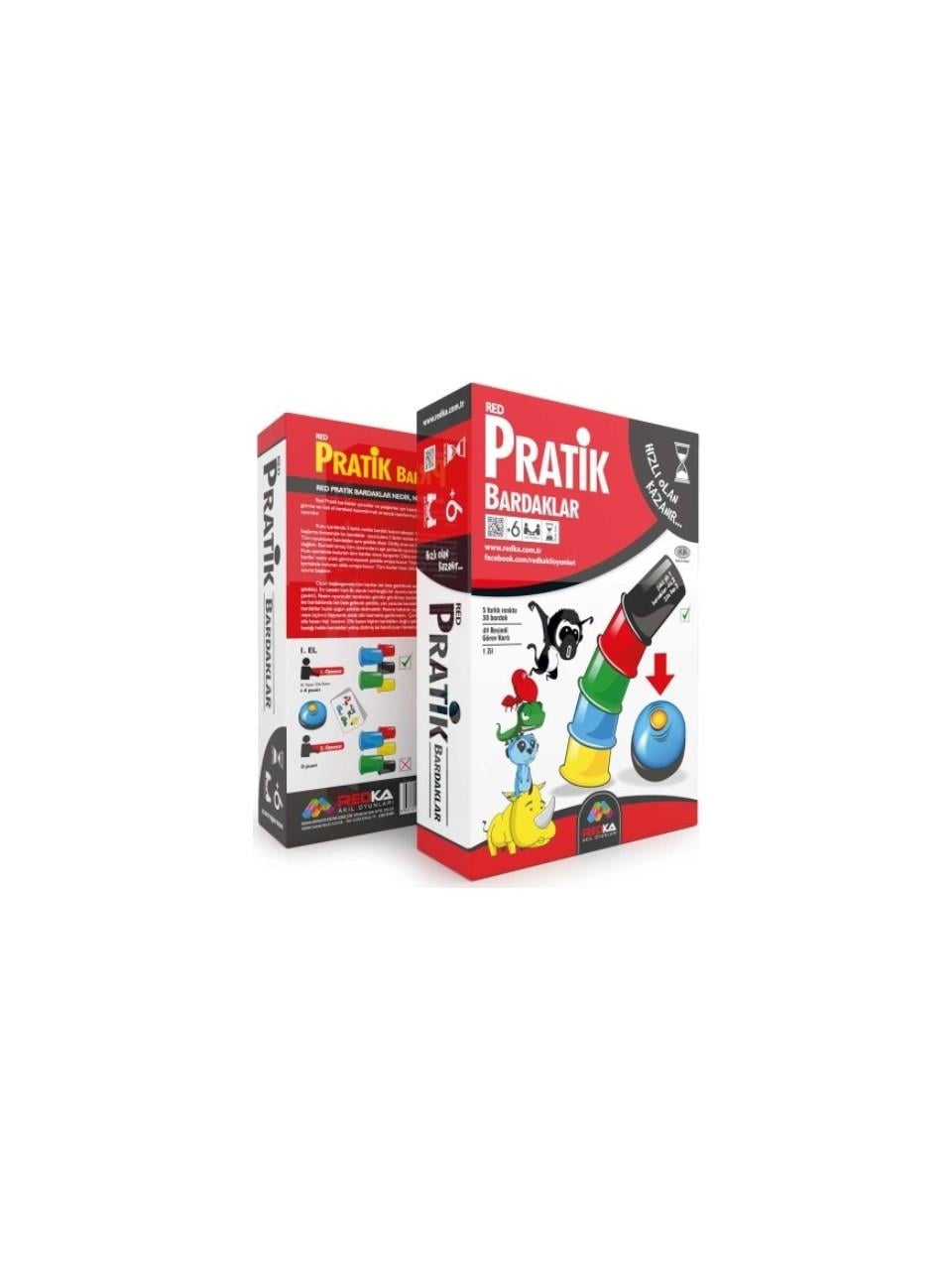 Pratik Bardaklar Kutu Oyunu , Kolektif , Redka , 8681049052087 ,