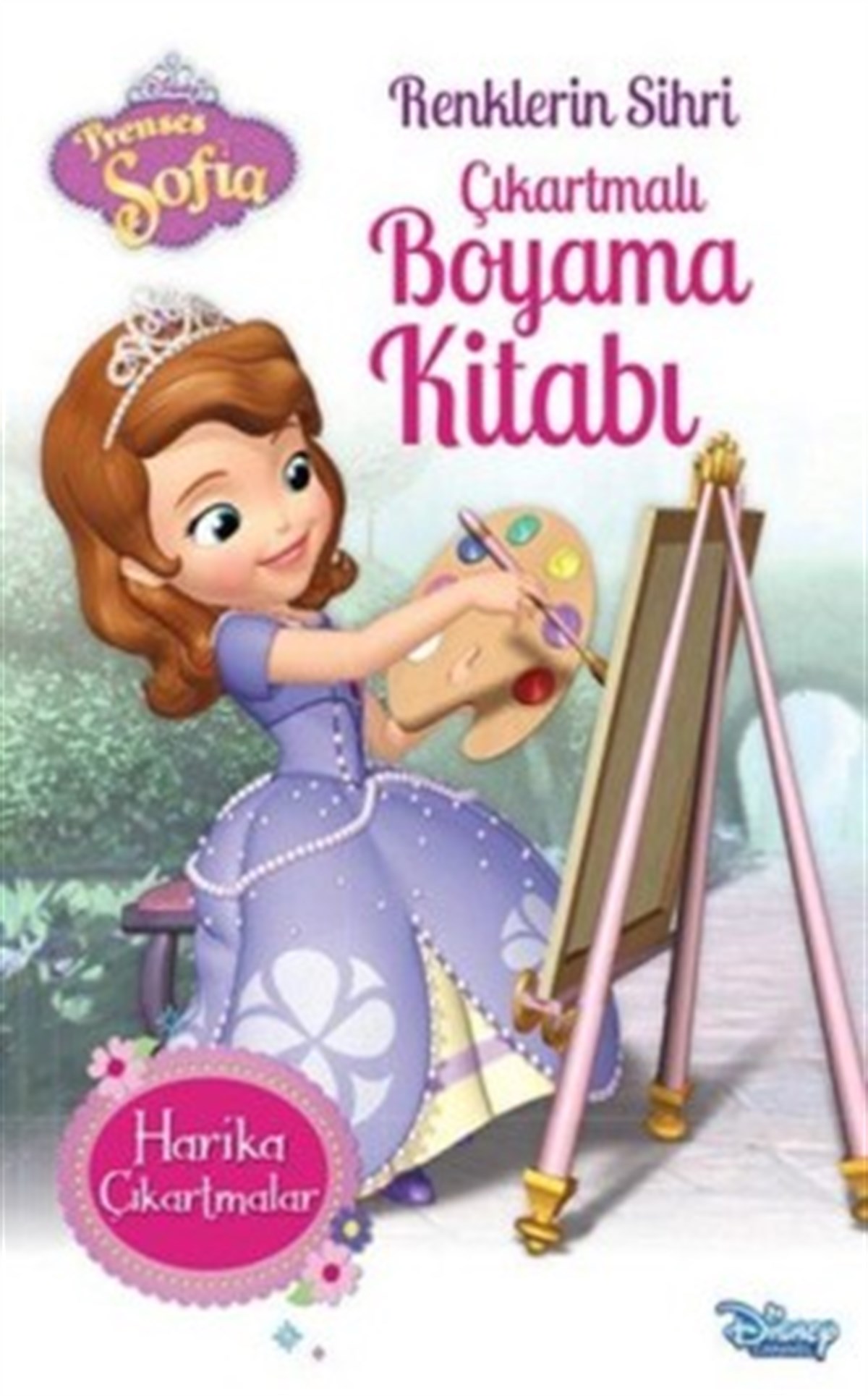 Prenses Sofia - Renklerin Sihri Çıkartmalı Boyama Kitabı