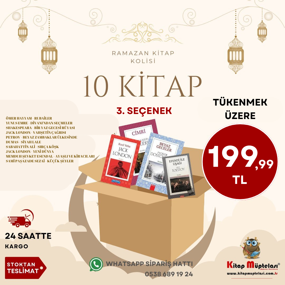 Ramazan Kitap Kolisi (3. Seçenek) - 10 Kitap , Kolektif , Müptela Dükkan , 2417219672139 ,