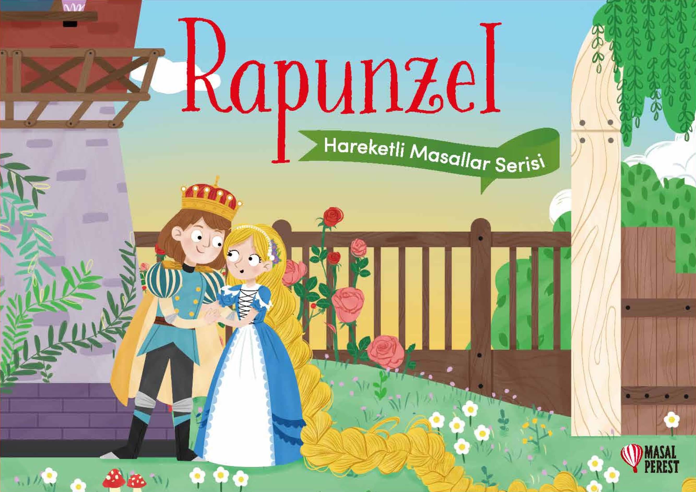 Rapunzel - Hareketli Masallar Serisi (Ciltli)