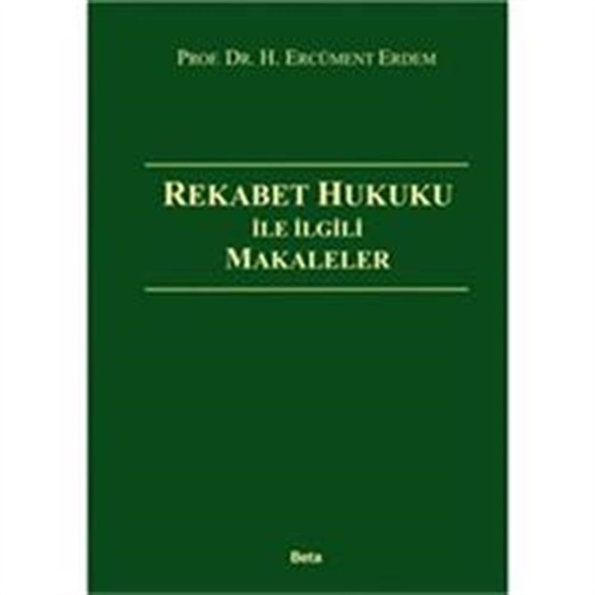 Rekabet Hukuku ile İlgili Makaleler