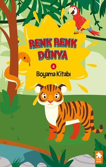 Renk Renk Dünya Boyama Kitabı - 4