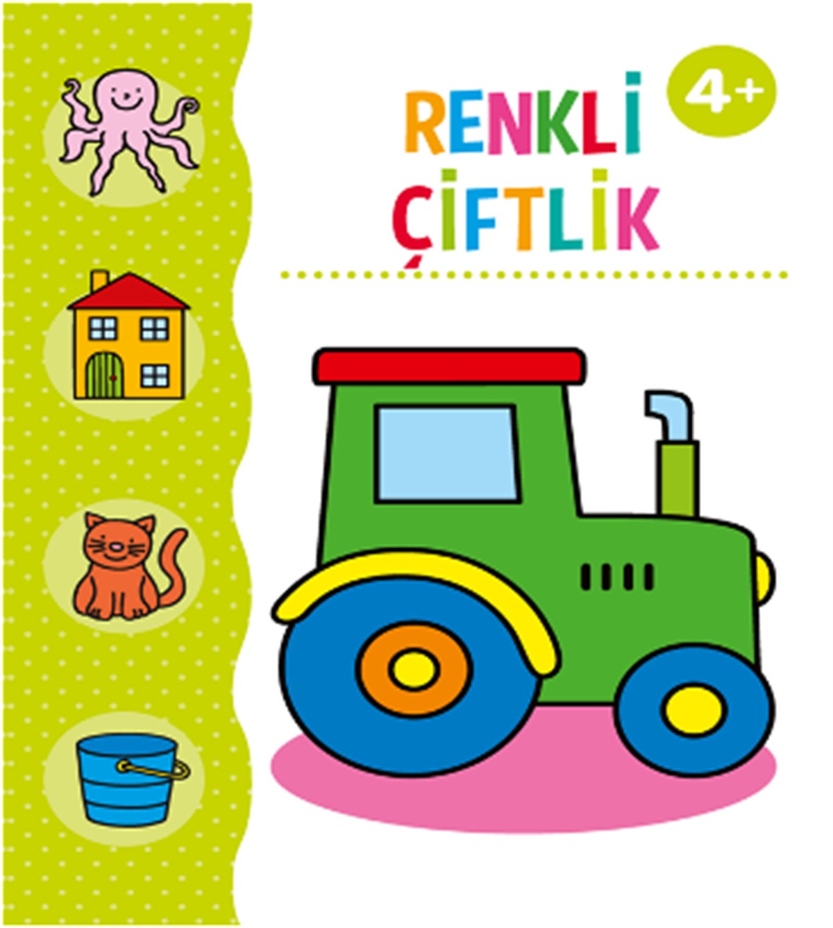 Renkli Çiftlik Boyama Kitabı