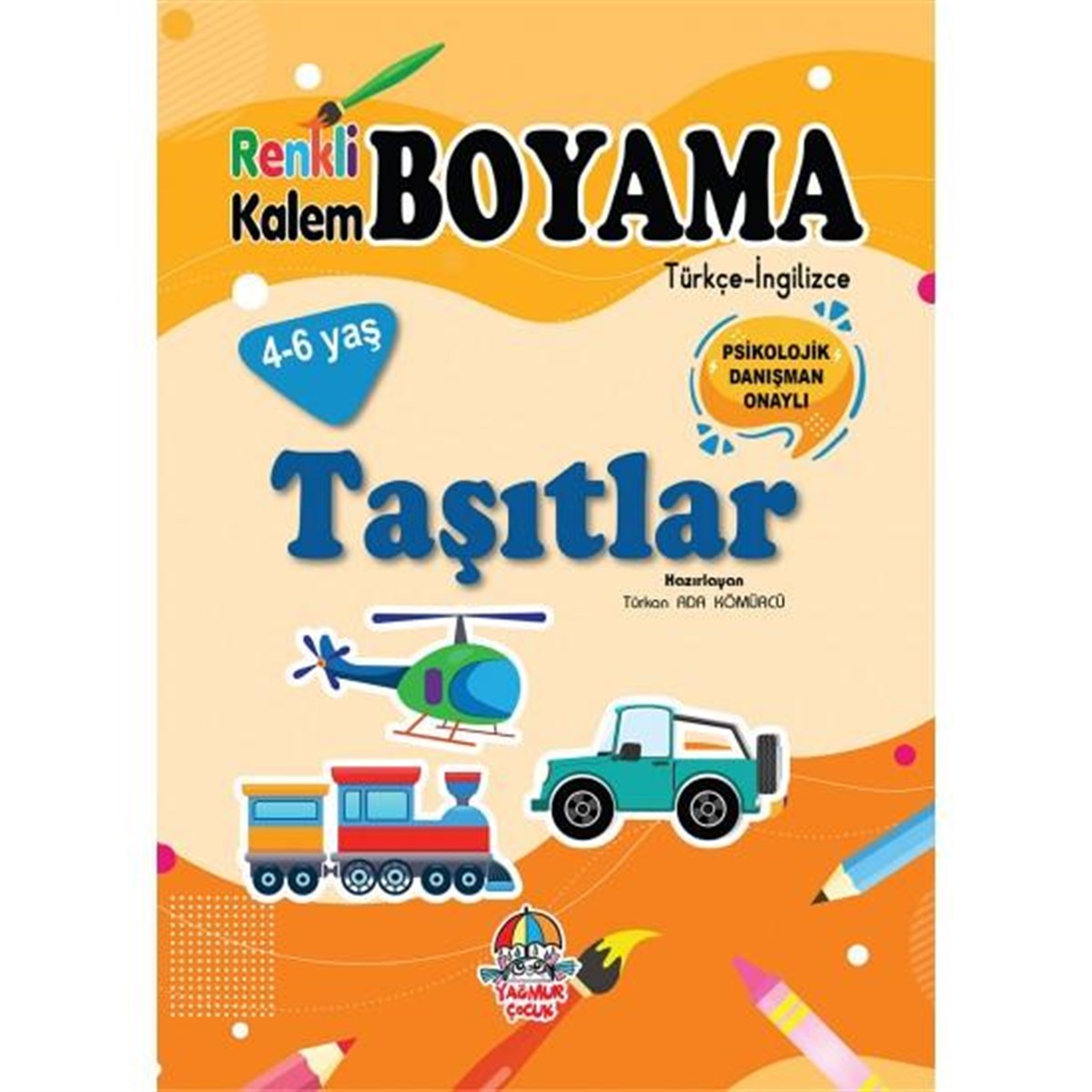 Renkli Kalem Boyama-Taşıtlar