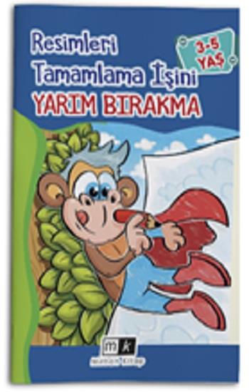 Resimleri Tamamla İşini Yarım Bırakma 3-5 Yaş