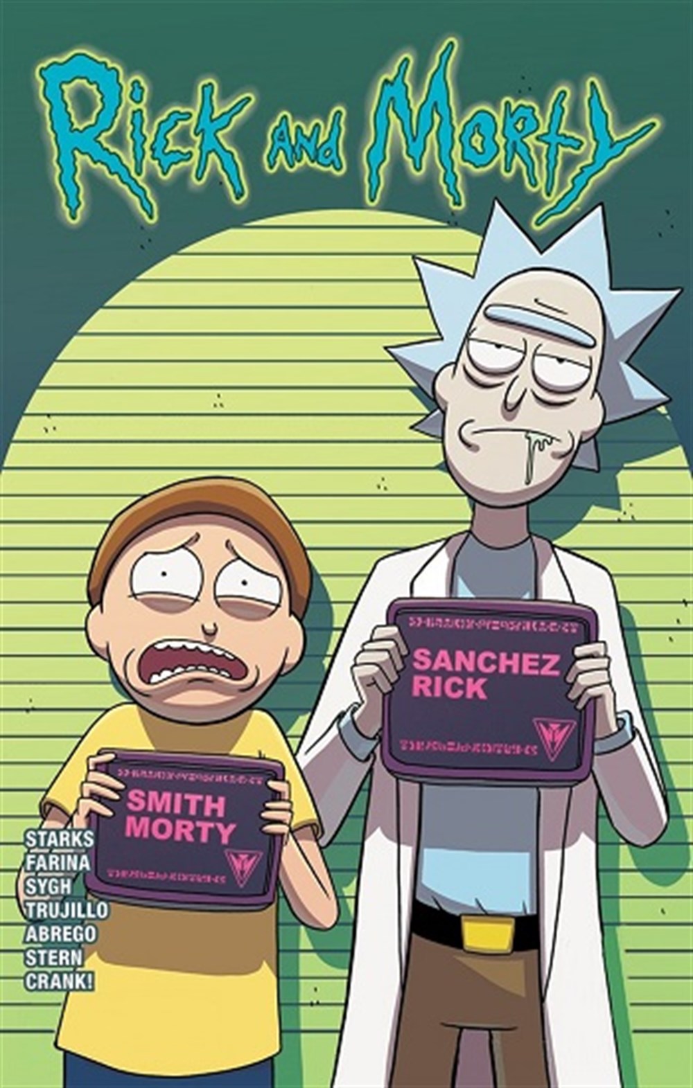 RİCK AND MORTY YEŞİL - POSTER