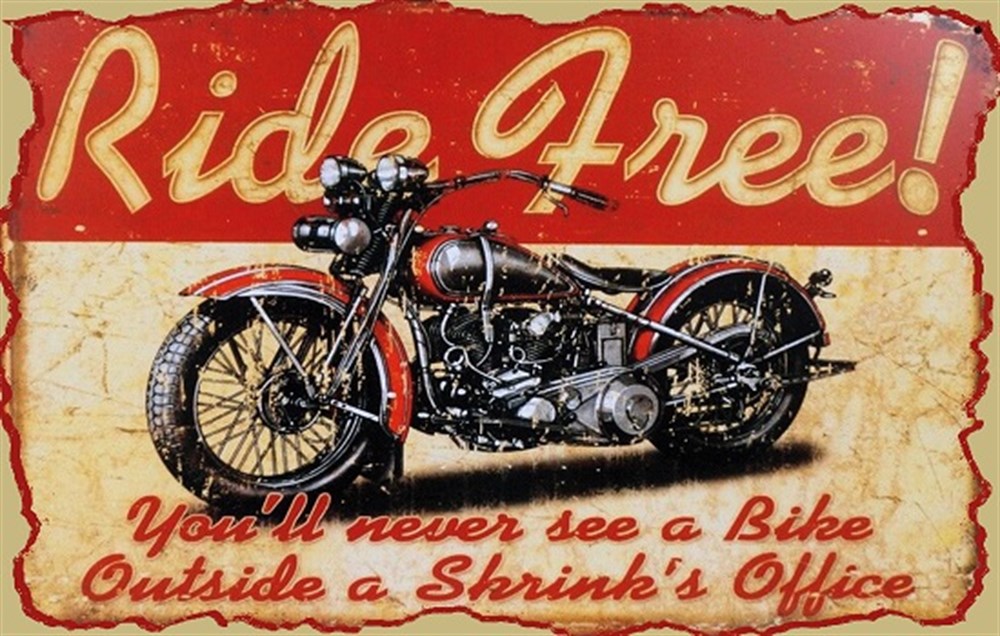 RIDE FREE - POSTER