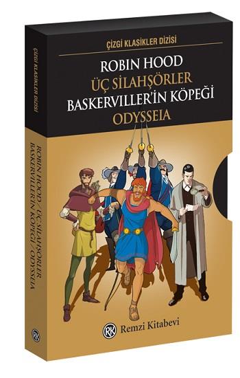 Robin Hood-Üç Silahşörler Baskerviller’in Köpeği Odysseia (Kutulu)