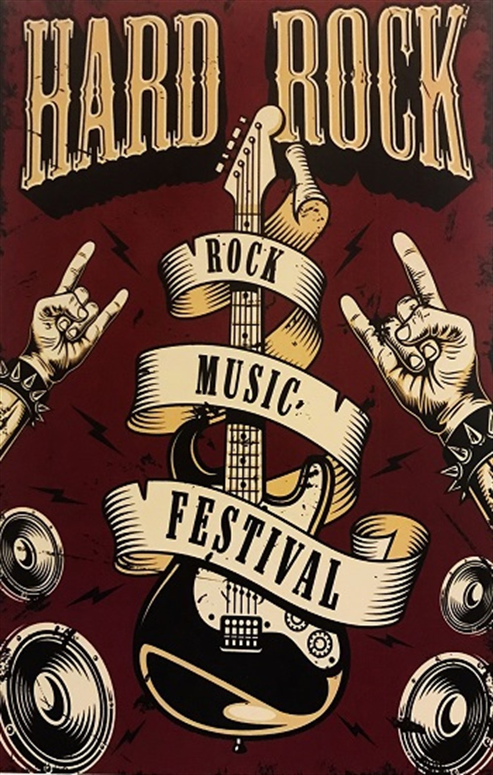 ROCK MUSIC FESTIVAL - POSTER