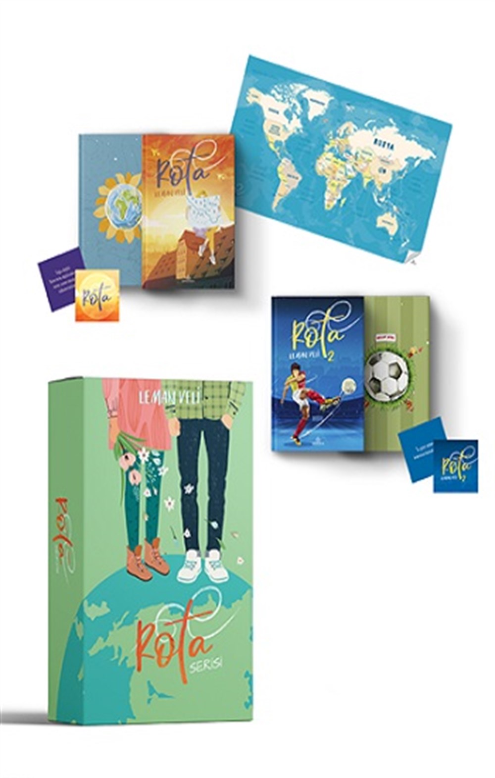 Rota Serisi Hediyeli Özel Kutu (2 Kitap-Ciltli)