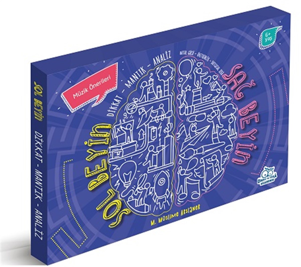 Sağ Beyin Sol Beyin Egzersizleri Set (3 Kitap)