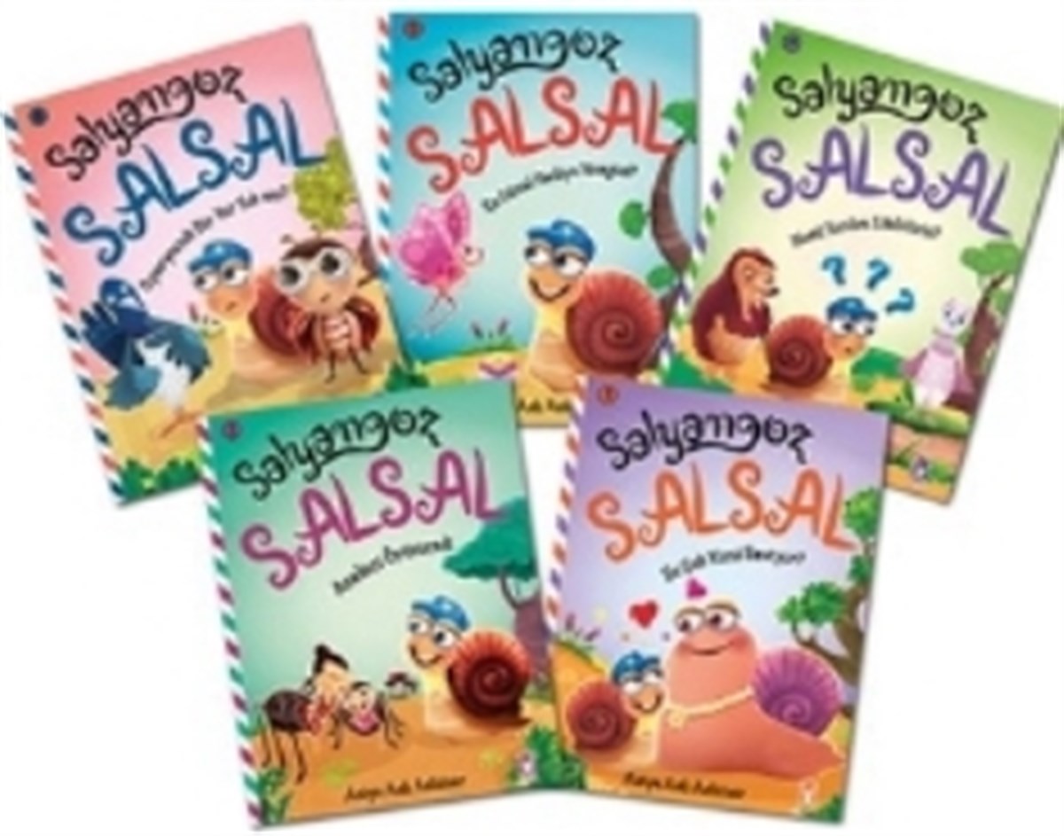 Salyangoz Salsal Seti (5 Kitap Takım)