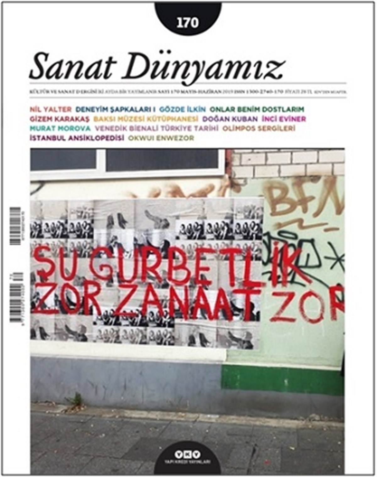 Sanat Dünyamız 170 , Mayıs- Haziran 2019