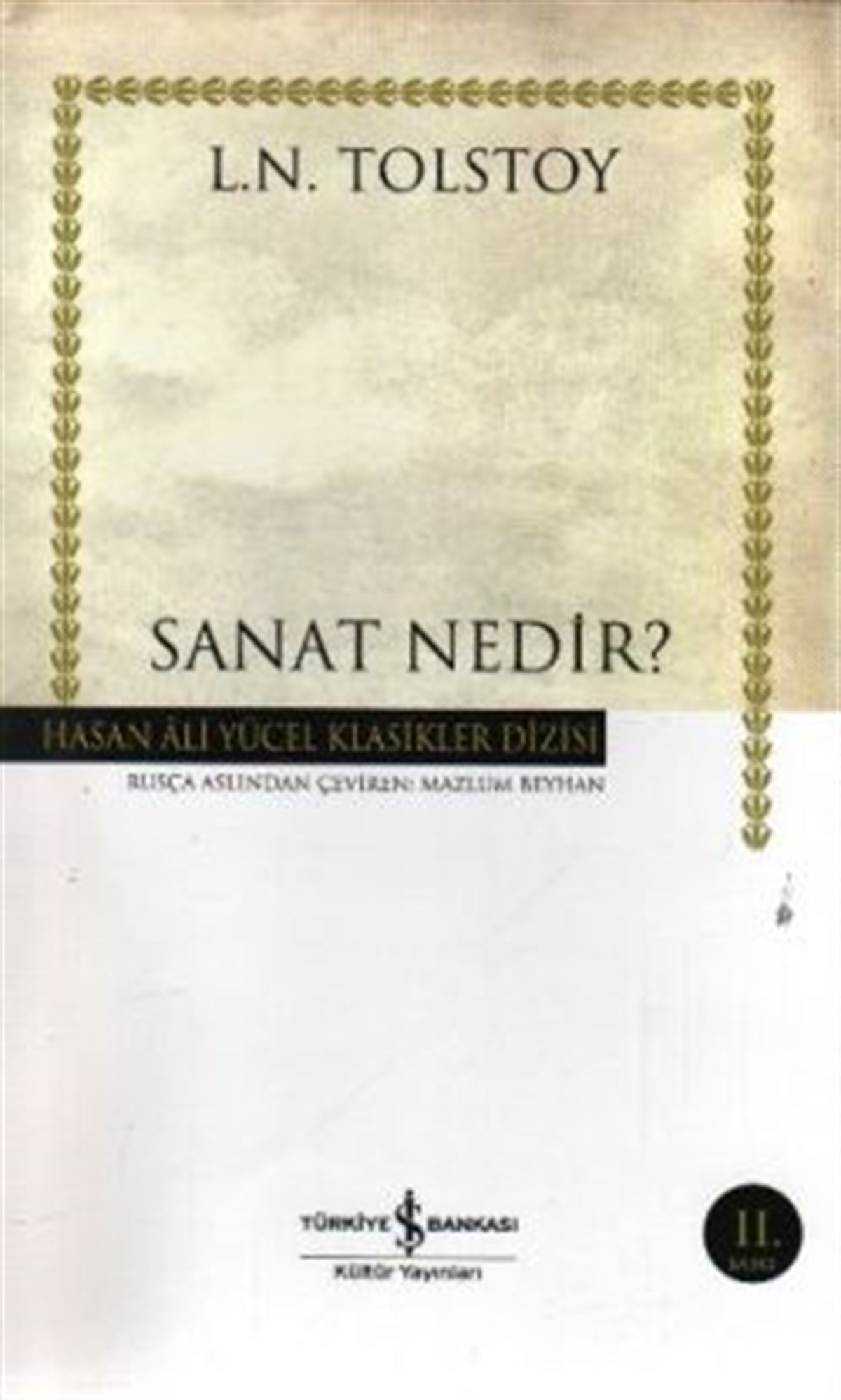 Sanat Nedir? (Ciltli)