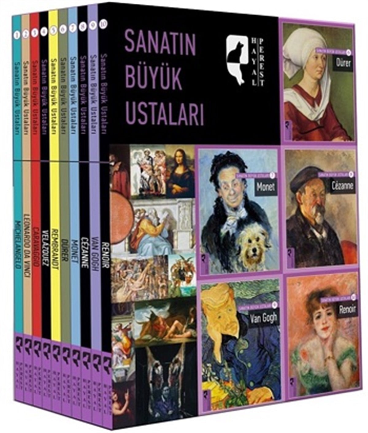 Sanatın Büyük Ustaları Seti (10 Kitap Takım)