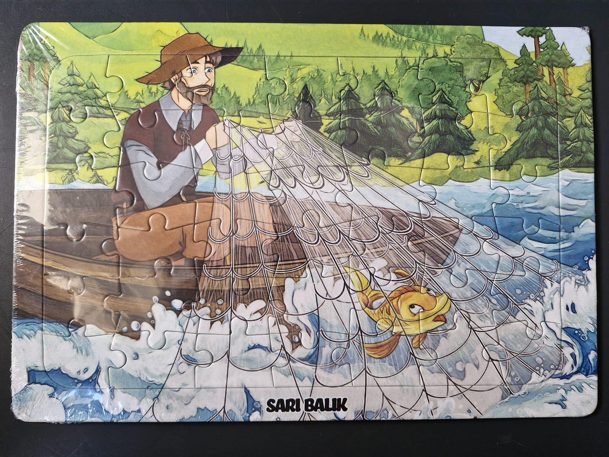 Sarı Balık Puzzle , Laço Kids , Laço Kids , 8681689370350 ,