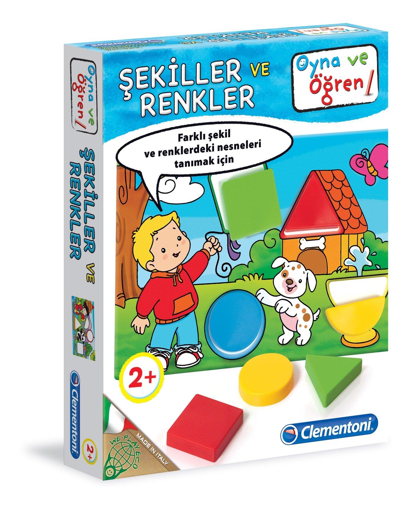 Şekiller ve Renkler Oyna Öğren Serisi