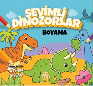 Sevimli Dinozorlar Boyama