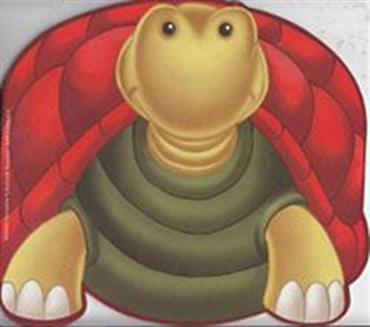 Sevimli Hayvanlar Çıkartmalı Boyama - Kaplumbağa