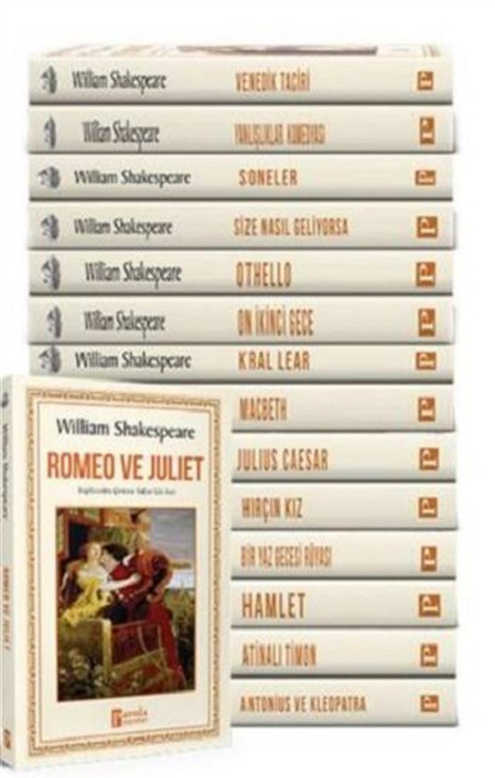Shakespeare Eserleri Seti (15 Kitap Takım)