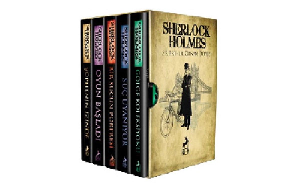 Sherlock Holmes - Bütün Hikayeler - 5 Kitap Takım