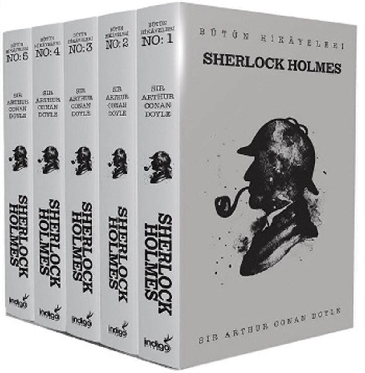 Sherlock Holmes - Bütün Hikayeleri (5 Kitap Kutulu)