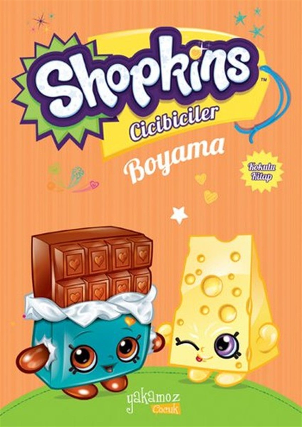 Shopkins Cicibiciler Boyama Kitabı-Turuncu
