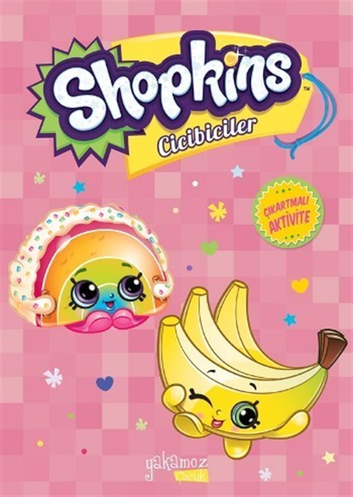 Shopkins Cicibiciler Çıkartmalı Aktivite - Pembe Kitap