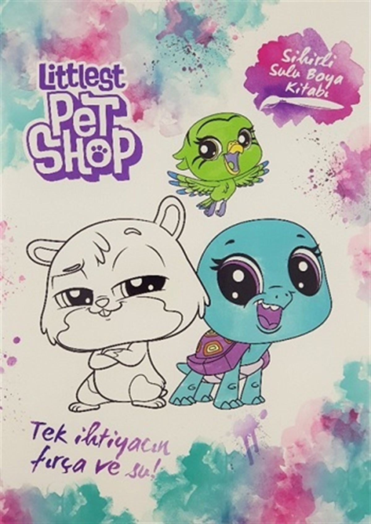 Sihirli Sulu Boya Kitabı - Littlest Pet Shop