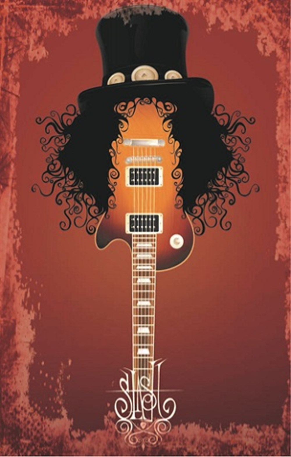 SLASH GİTAR - POSTER