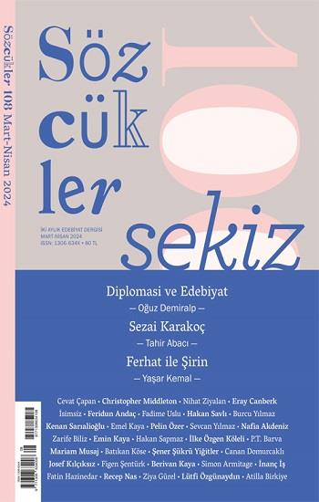 Sözcükler 108. sayı (Mart-Nisan 2024)