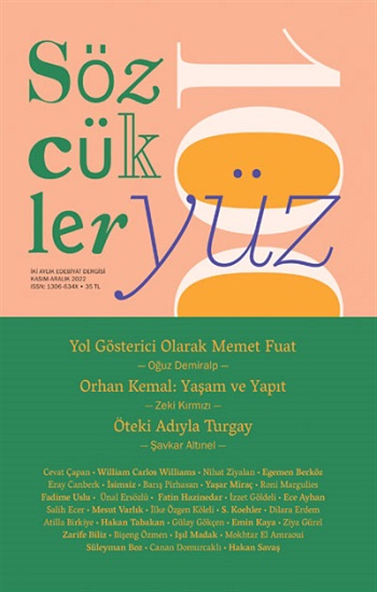 Sözcükler Dergisi  100. Sayı (Kasım-Aralık 2022)