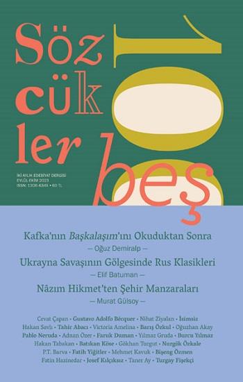 Sözcükler Dergisi 105. Sayı