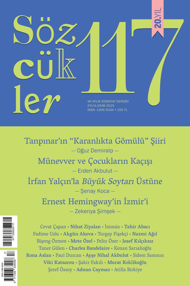 Sözcükler Dergisi 117. Sayı