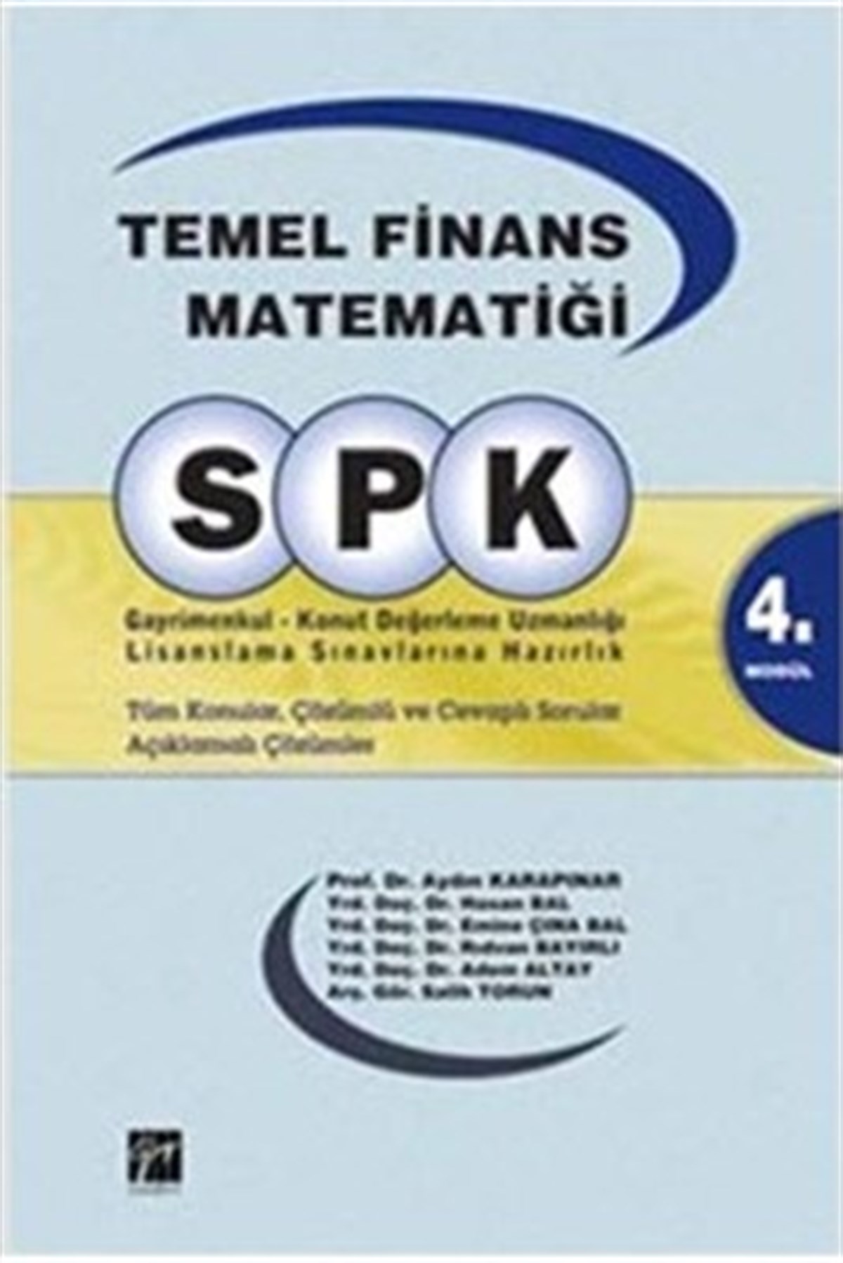 SPK Temel Finans Matematiği - 4. Modül