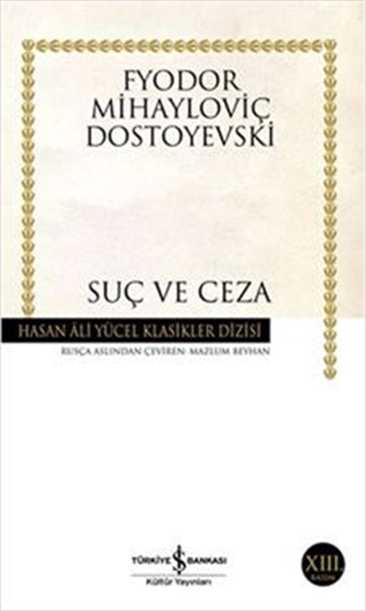 Suç ve Ceza (Ciltli)
