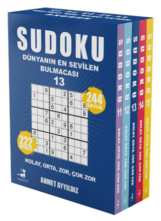Sudoku Dünyanın En Sevilen Bulmacası 5 Kitap