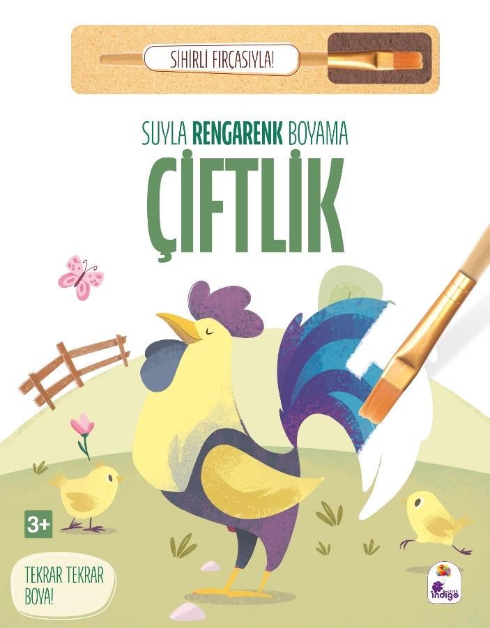 Suyla Rengarenk Boyama – Çiftlik (Sihirli Fırçasıyla)