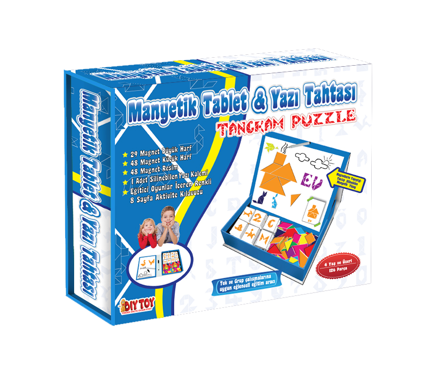 Tangram ve Manyetik Tablet Yazı Tahtası