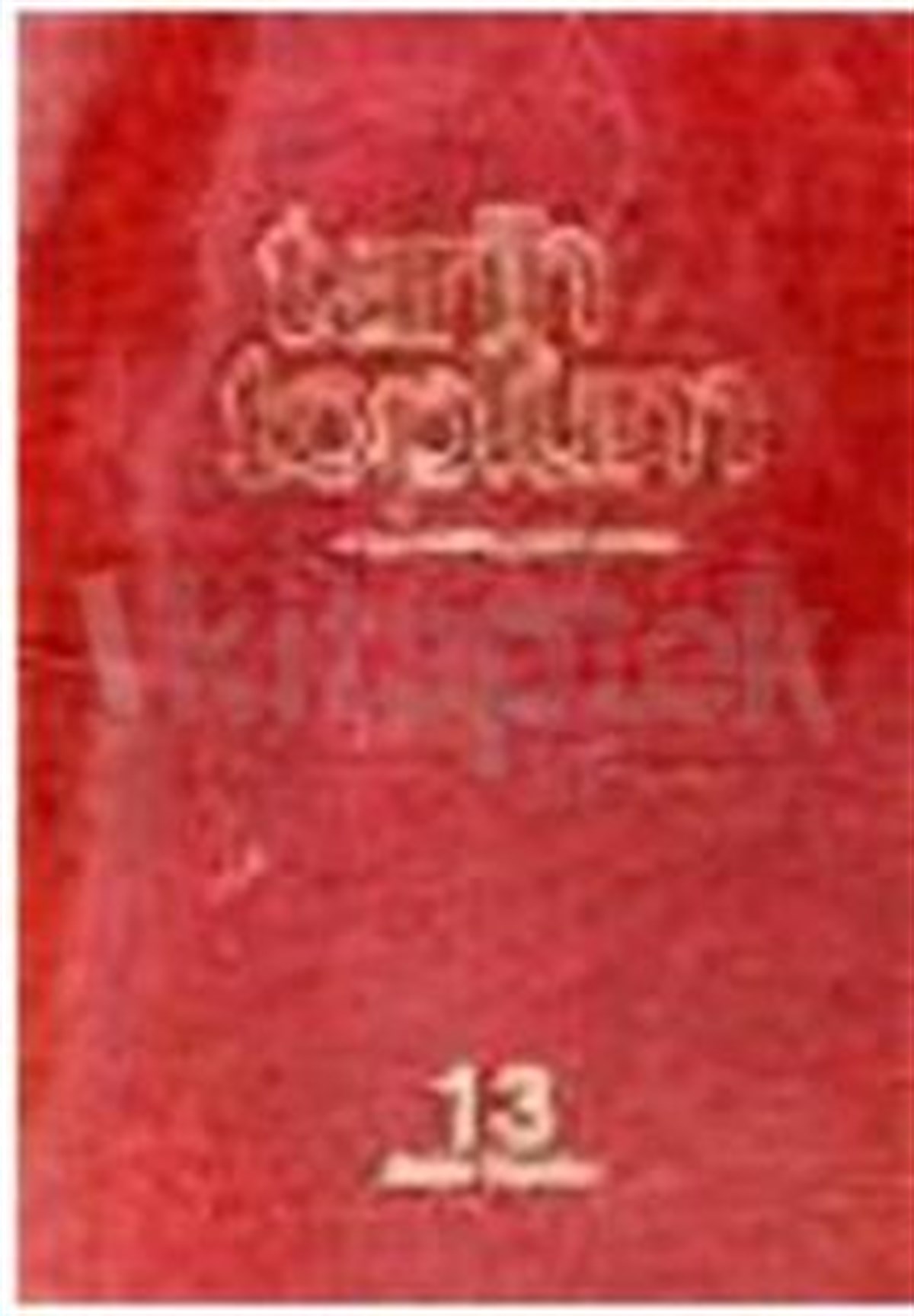 Tarih ve Toplum Cilt 13