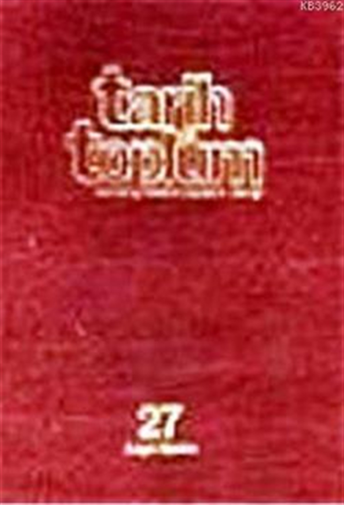 Tarih ve Toplum Cilt 27