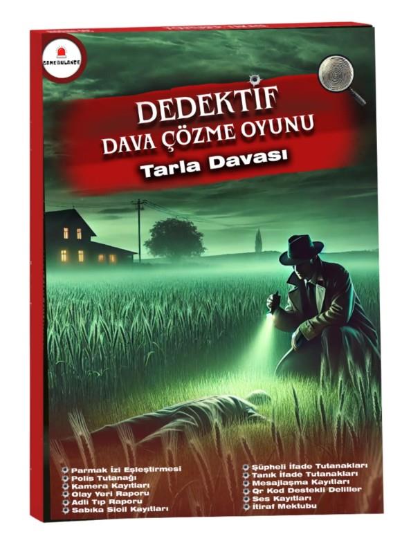 Tarla Davası Dedektif Oyunu | Dedektiflik Cinayet Çözme,Katil Kim Oyunu , Kolektif , Gamebulance , 2417219826846 ,