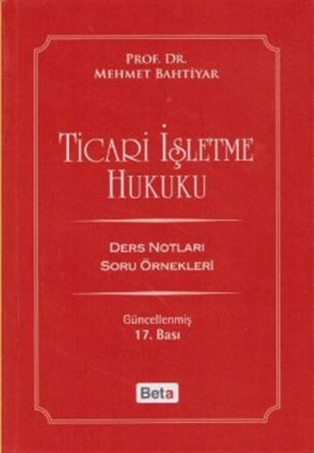 Ticari İşletme Hukuku